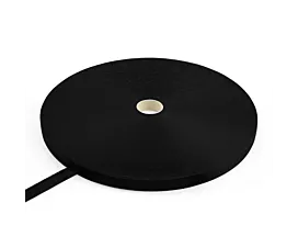 Black - 25mm Polypropyleen band - 25mm - 500kg - Rol - 100m - Zwart