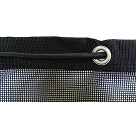 Alle netten & dekzeilen Container gaasnet - PES met pvc-coating - Zwart - 3,5 x 5m Alle netten & dekzeilen Container gaasnet - PES met pvc-coating - Zwart - 3,5 x 5m