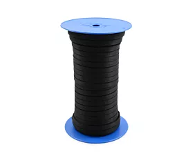 Alle - Black Webbing Polyester band - 10mm - 450kg - Trommel - Zwart
