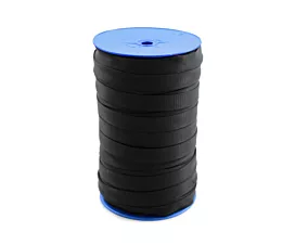 Alle - Black Webbing Polyester band - 20mm - 800kg - Rol/trommel - Zwart