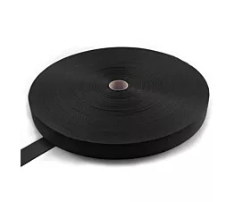 Alle - Black Webbing Polyester band - 50mm - 7500kg - Rol - 100m - Zwart Alle - Black Webbing Polyester band - 50mm - 7500kg - Rol - 100m - Zwart