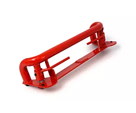 Alle autosjorbanden & toebehoren Wielblokkering voor autotransport - Rood - 515x110mm