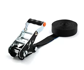 Alle spanbanden 35mm Spanband - 2,5T - 35mm - 1-delig - Ratelbasis + handvat - Zwart + Eigen label