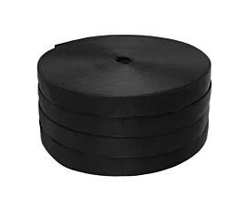Alle band op rol - PP Polypropyleen band - 50mm - 1000kg - Rol - 400m - Zwart Alle band op rol - PP Polypropyleen band - 50mm - 1000kg - Rol - 400m - Zwart