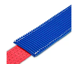 Beschermhoezen Antisliphoes voor (auto)sjorband 50mm - 75cm - Blauw