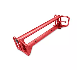 Alle autosjorbanden & toebehoren Wielblokkering voor autotransport - Rood - 520x115mm