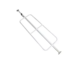 Cargobars & Opzetramen Cargobar met vast frame 2400mm - 2700mm (Staal)