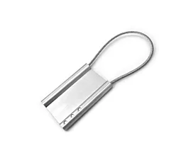 Toebehoren voor rondstroppen Aluminium ID-label - Blanco cable seal - Standaardkabel (22cm)