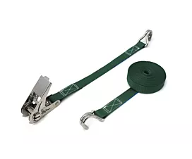Alle spanbanden 25mm Spanband - 400kg - 25mm - 2-delig - Ratel en spitshaken - RVS - Gepersonaliseerd