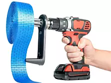 Opwindspoelen voor spanbanden